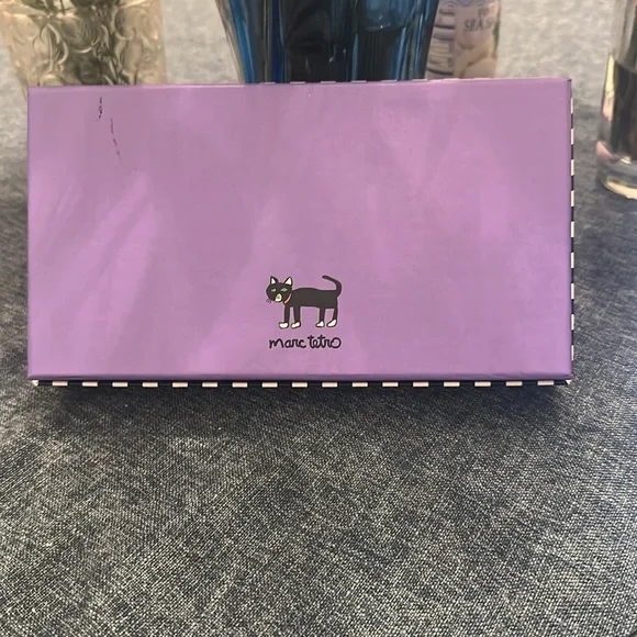 New in box Marc Tetro Metro cat pink and black wallet - Picture 6 of 10